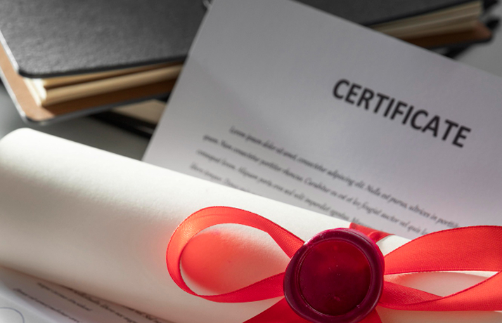 Certifications Certifications